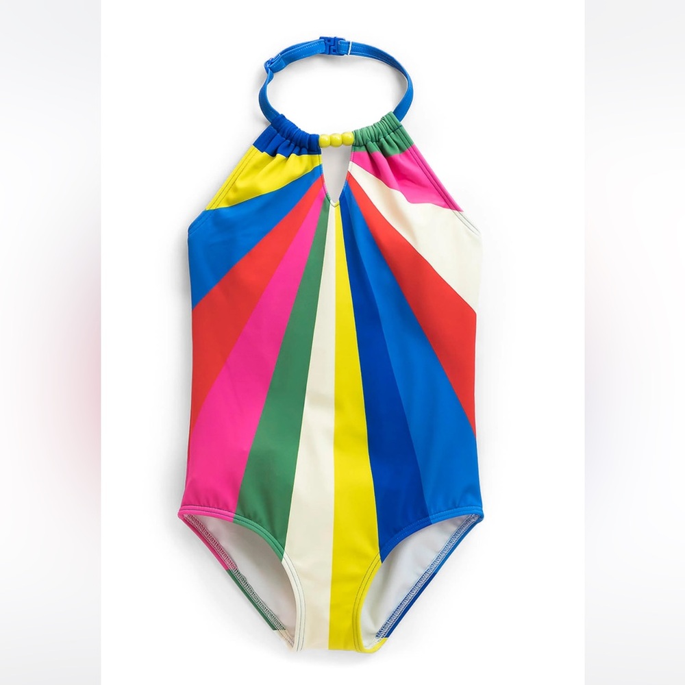Mini Boden Halter Neck Swimsuit